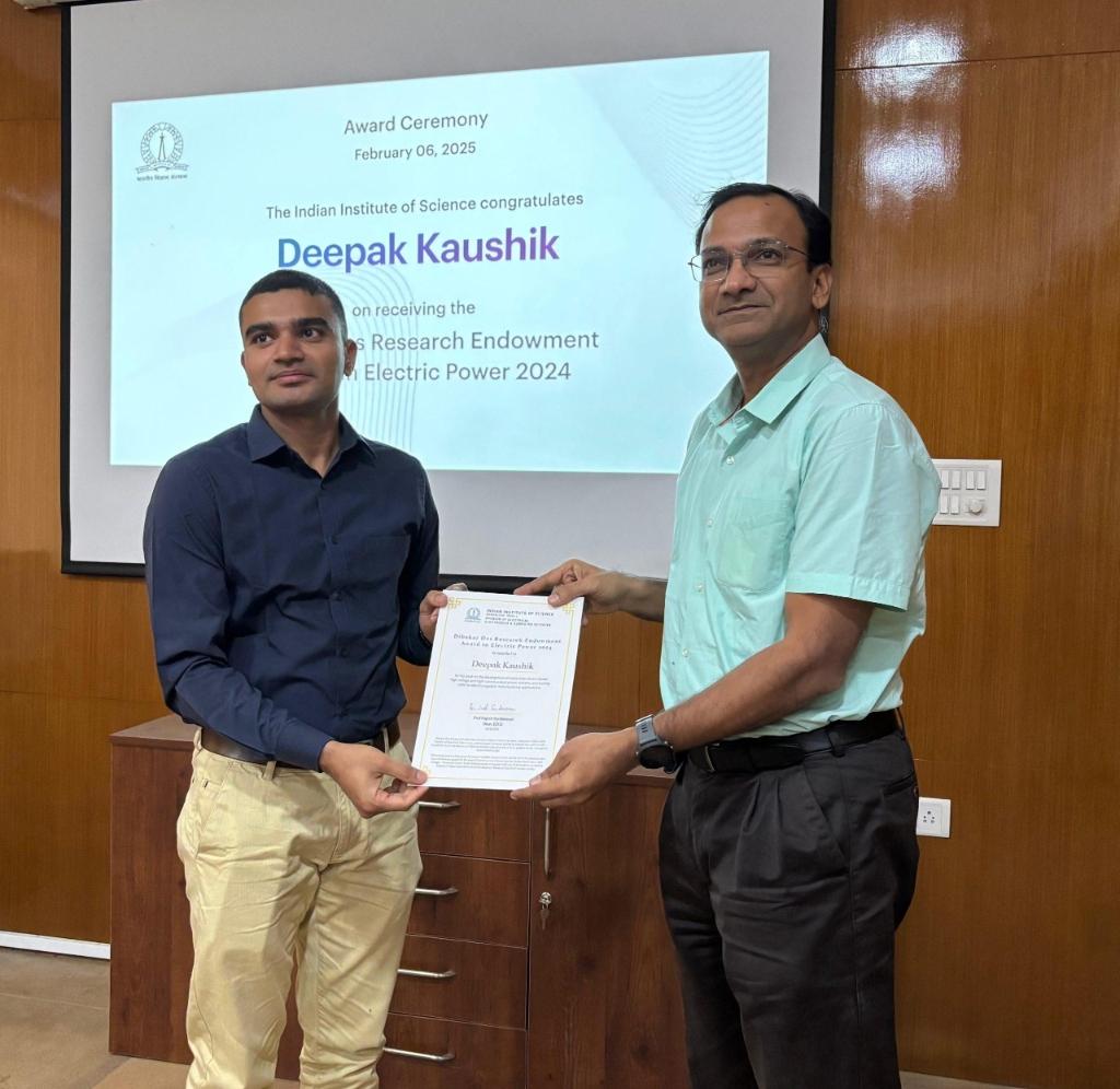 Dibakar Das Research Endowment Award and Fellowship 2025